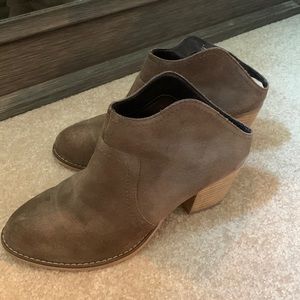 Sole Society Suede Western Mules